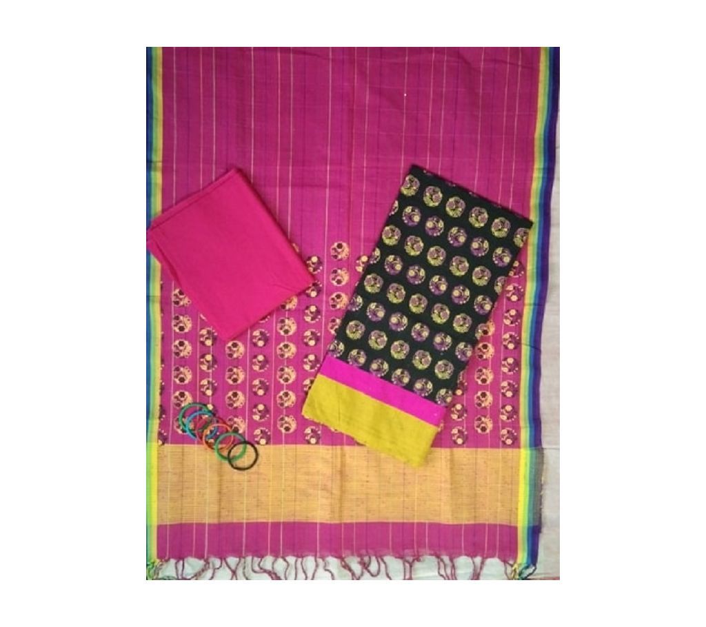 Tater Handloom cotton sequence Print