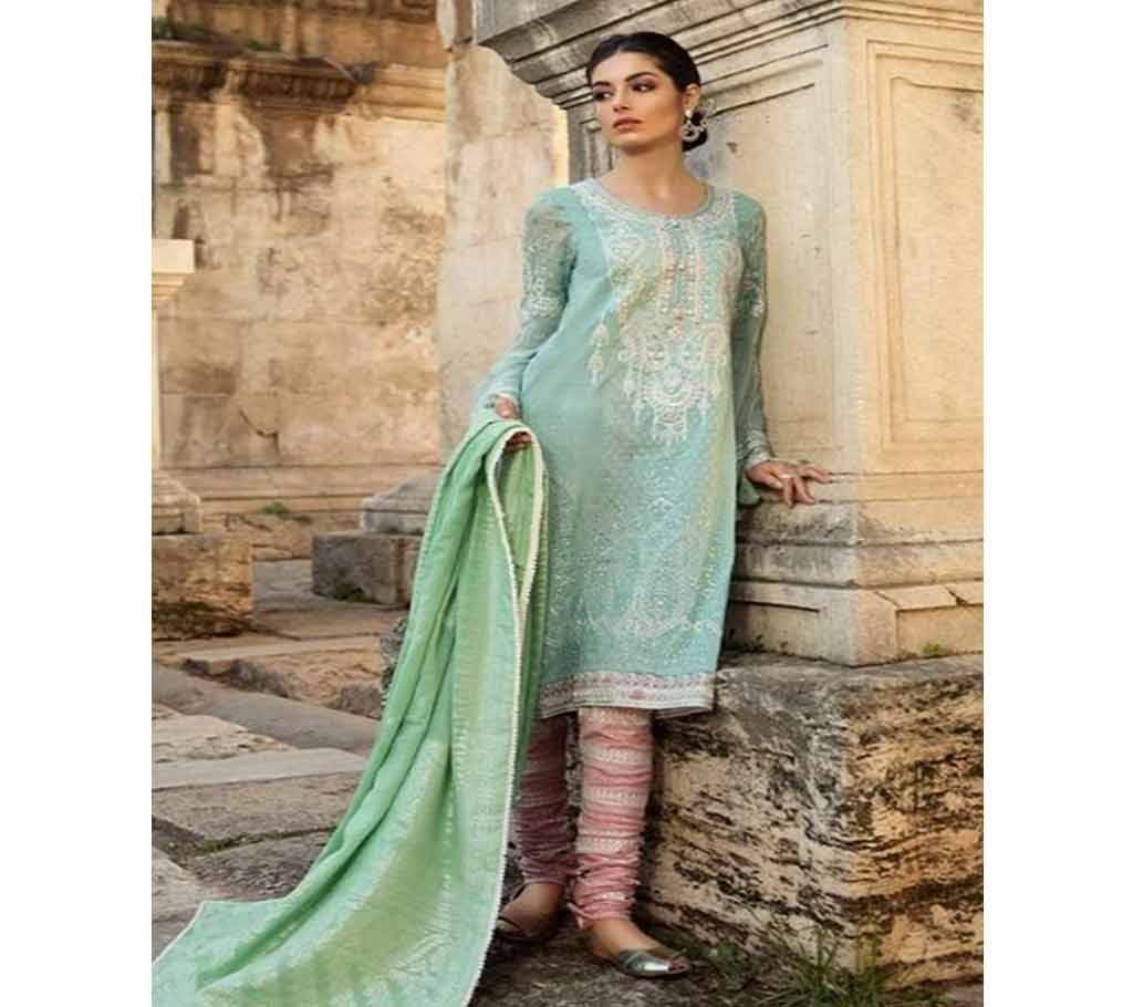 Deepsy Suits Maria B2 Lawn Vol-19 - 800-204 - Light Aqua Green - ASI