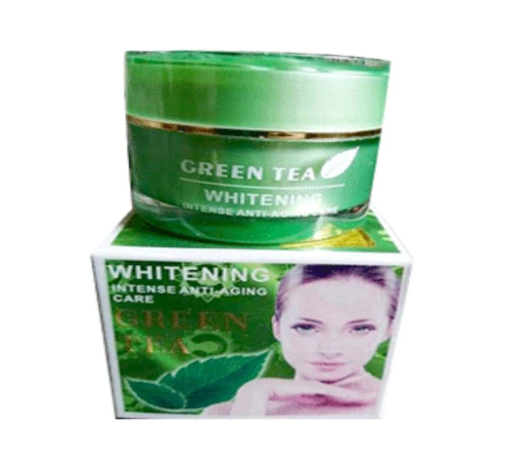 LANXI Green Tea Whitening Anti Freckle Cream - 25GM (China)
