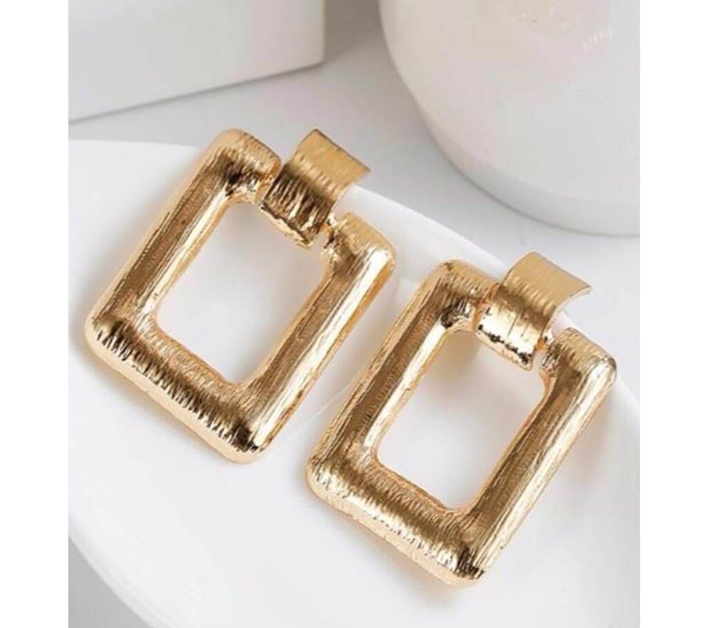 Big  Geometric Square Earrings For Women