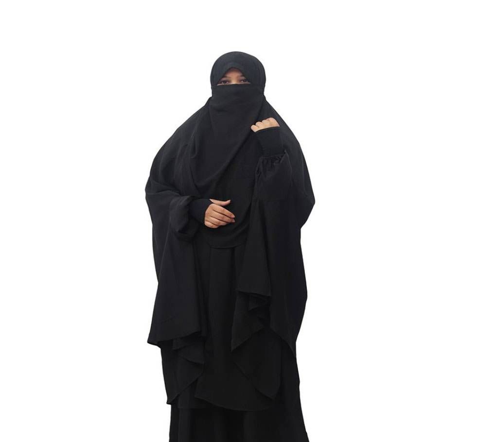 Black Color Only Khimar 