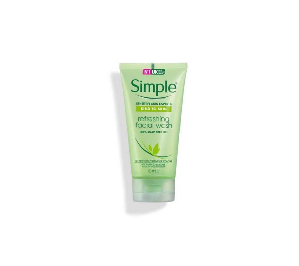 Simple Refreshing Facial wash 150ml UK