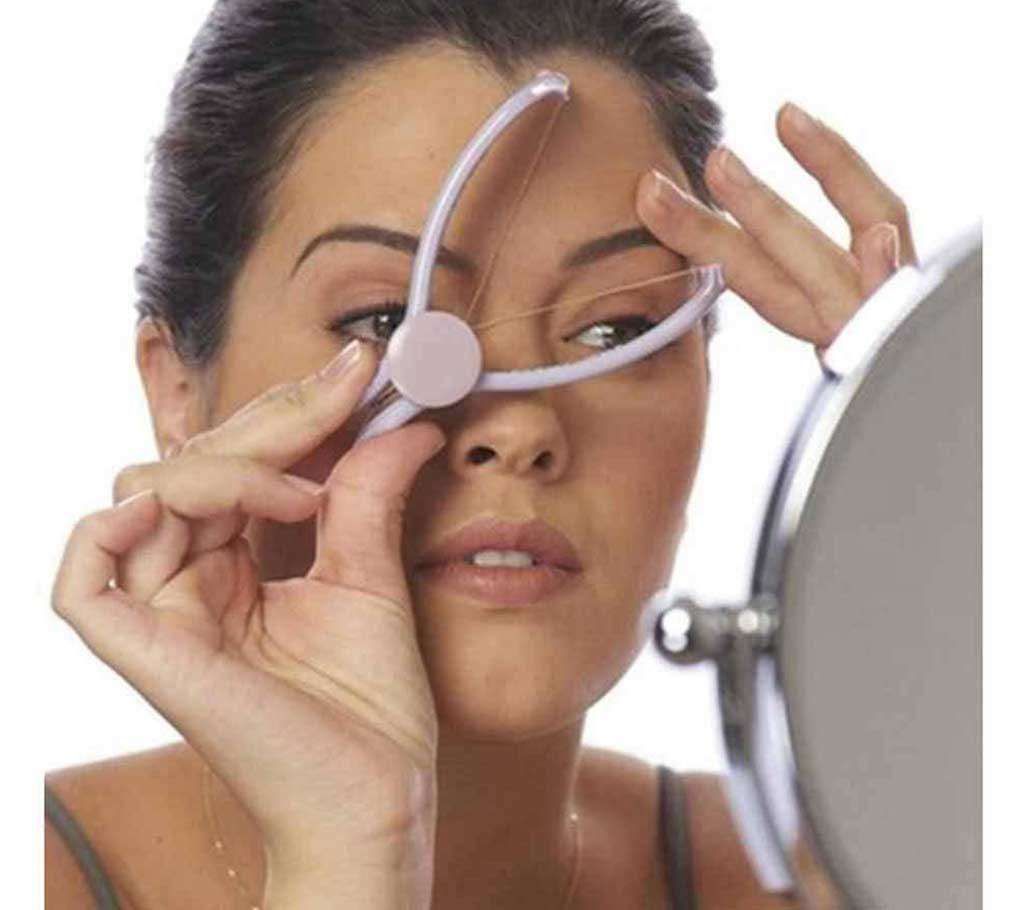 Slique Eyebrow, Face and Body Hair Threader - Purple