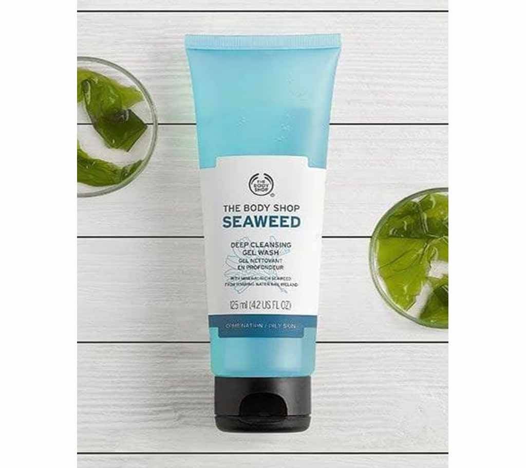 The Body Shop Seaweed Cleansing Gel Wash 125 ml-UK