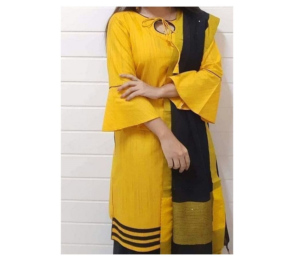 Homemade Tat Original Cotton Multi Color Deshi Shalwar Kameez-8