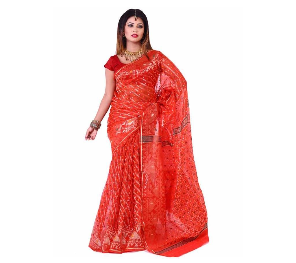 Tangail muslin jamdani hanloom sharee