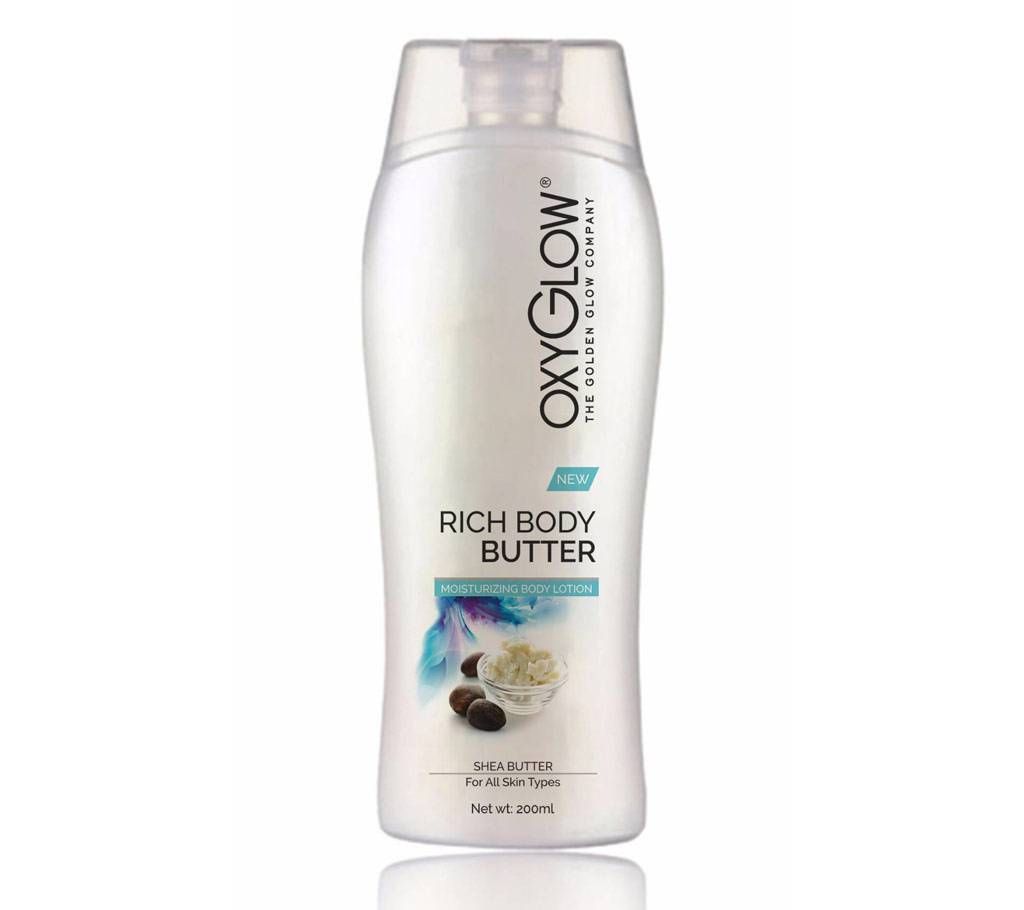 Oxyglow Rich Body Butter Moisturizing Body Lotion