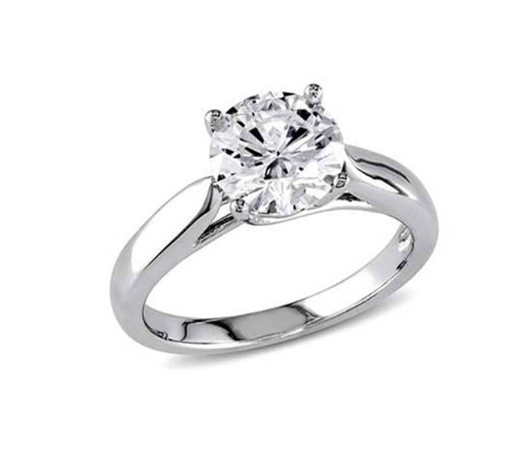 Silver plated Zircon Finger Ring for Women