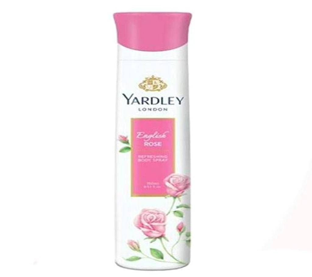 Yardley Body Spray – English Rose (Women) 150 ml
