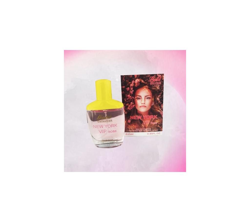 New York VIP Rose& Black perfume For women -25.ml Paris