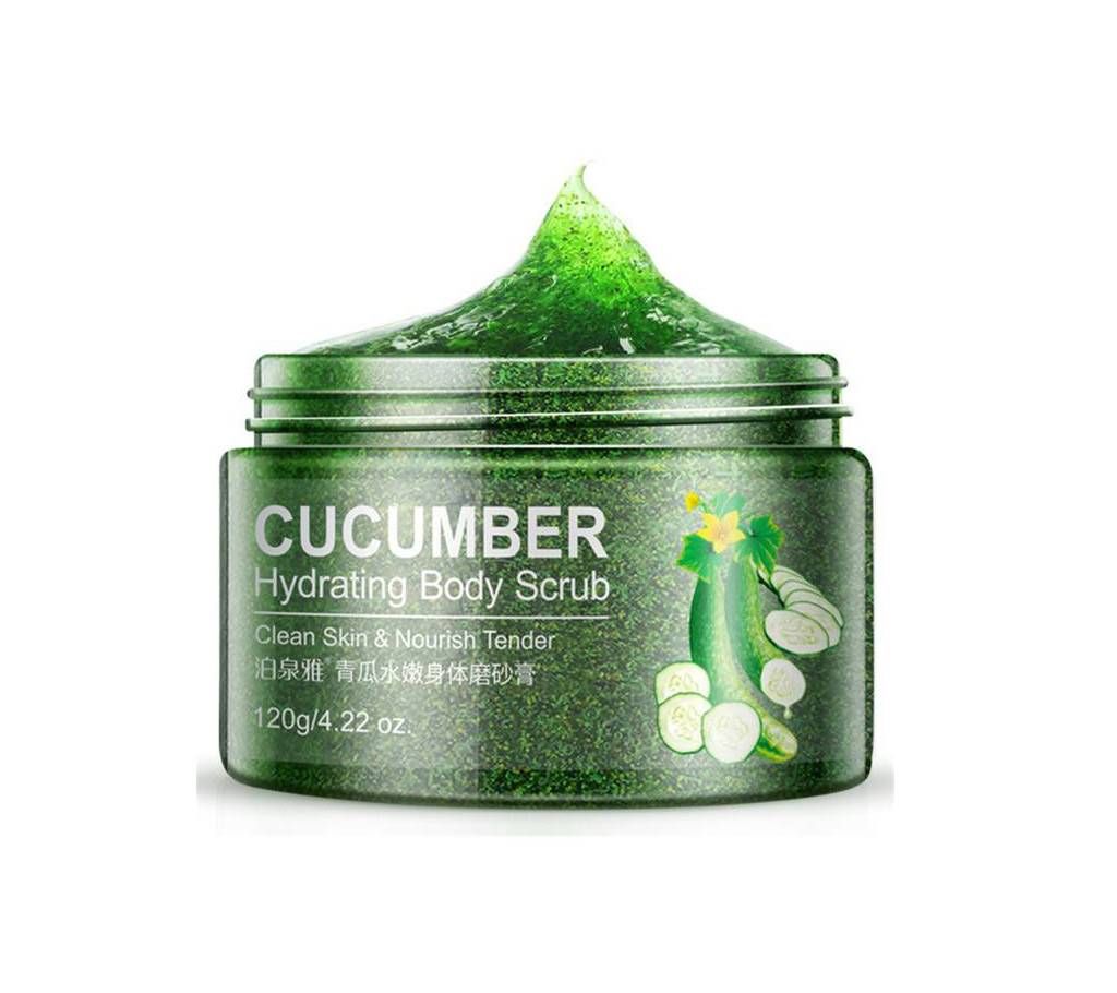 BIOAQUA Cucumber Skin Facial Scrub Hydrating Face Scrub Exfoliating Lotion Moisturizing Mud Exfoliating Gel 120g - China Original