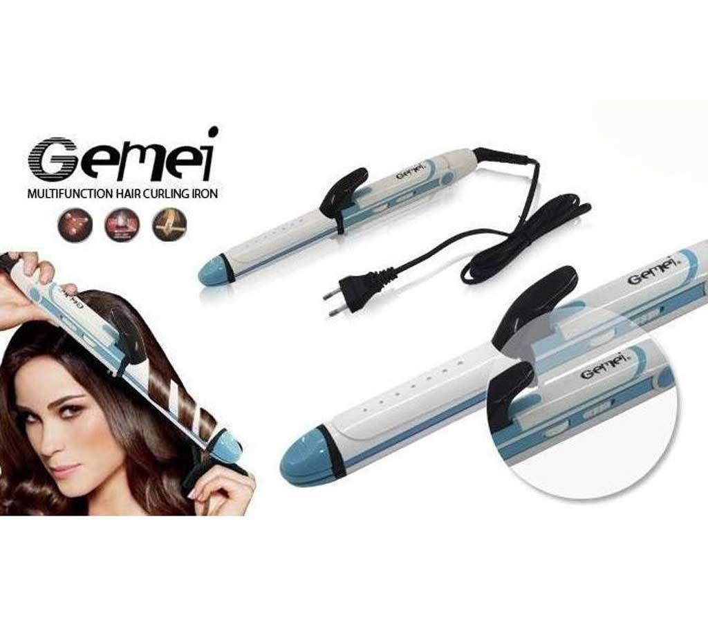 Gemei 3 in 1 Hair straightener GM-2921