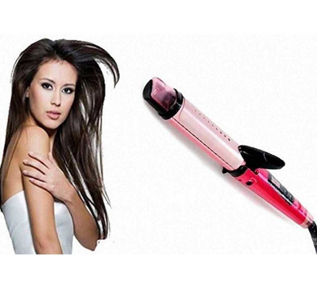 KEMEI KM-8833 2 in 1 Hair Styler 
