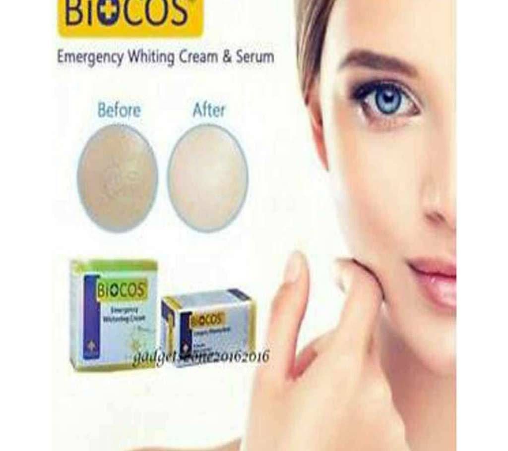 Biocos Whitening Cream and Serum 30g - Dubai 
