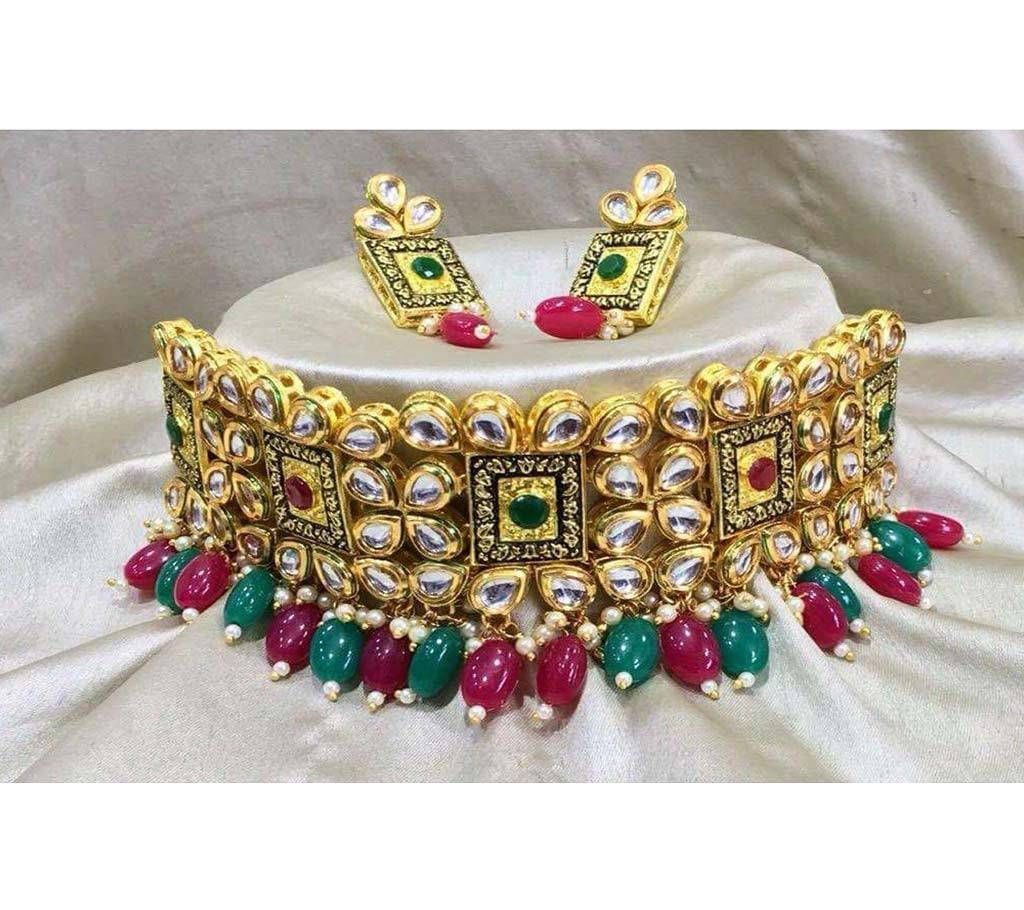 kundon jewellery set