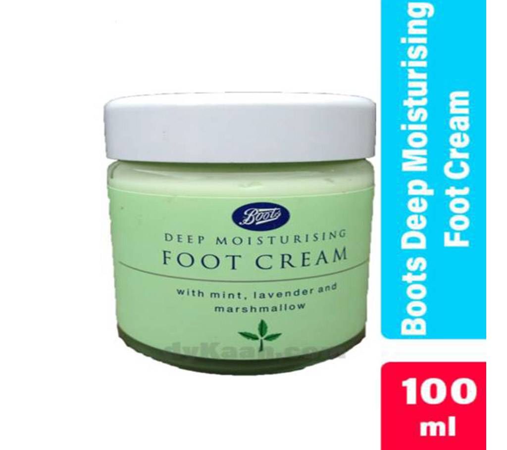 Boots Deep Moisturising Foot Cream UK 100 ml