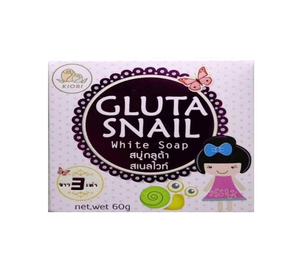 Gluta Snail White Soap 60g Thailand
