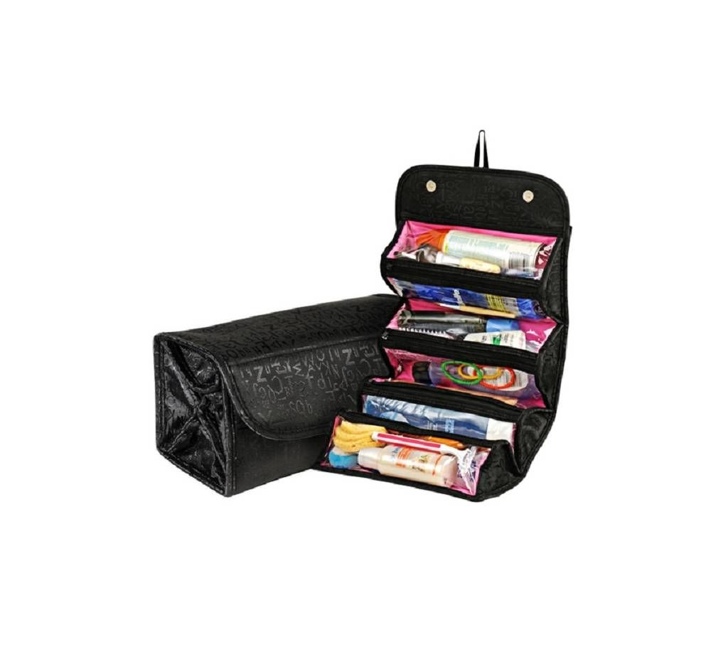 Roll & Go Cosmetic Bag Organizer