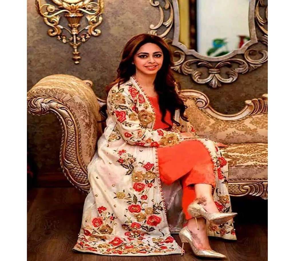 Georgette Gorgeous Embroidery Dress (Copy)