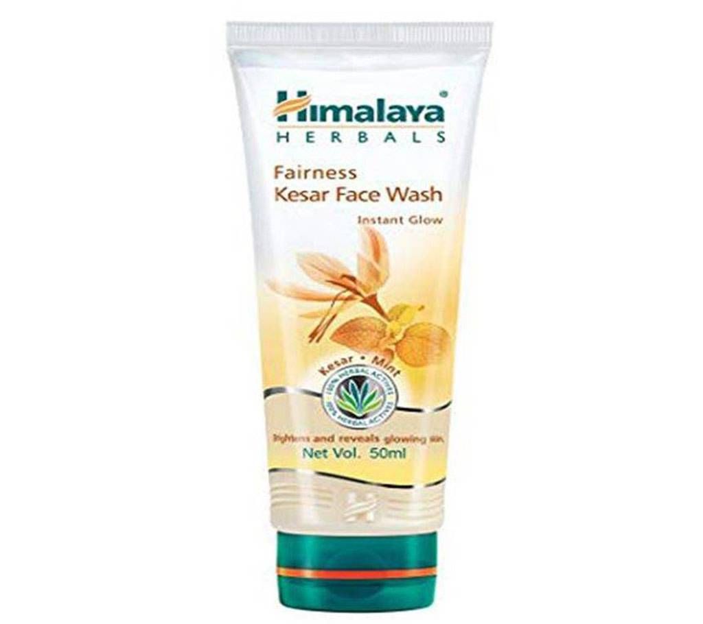 Himalaya Herbals Fairness Kesar Face Wash 100ml - India