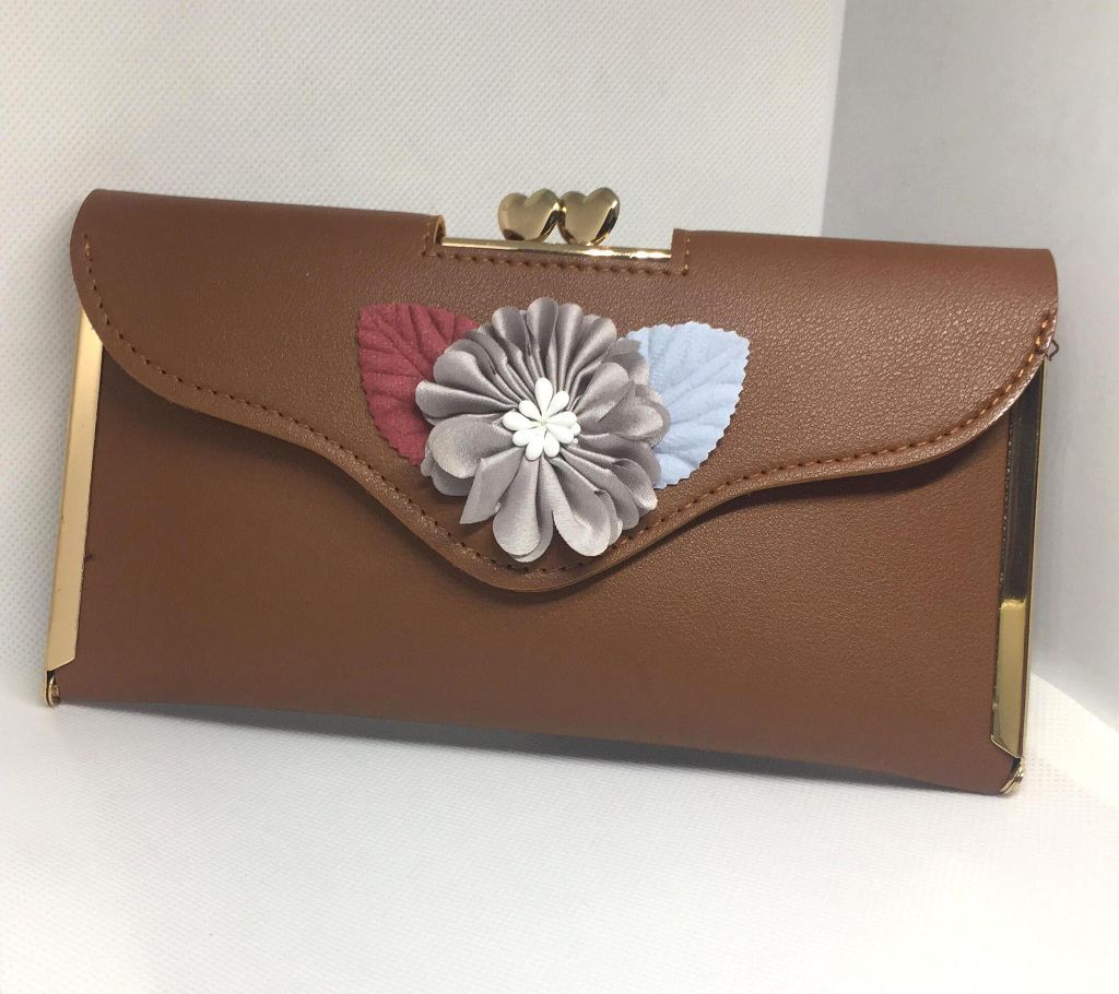 Girls Faux Leather Wallet