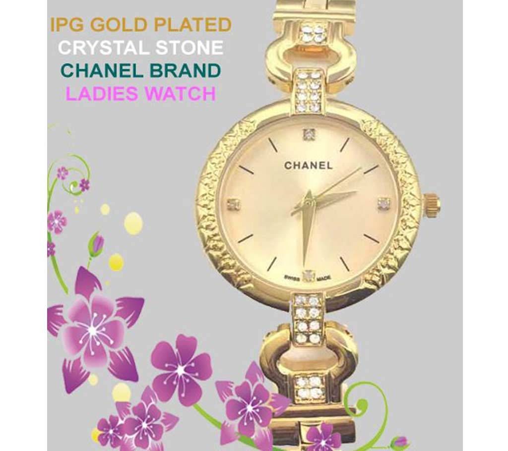 2019 latest IPG Gold Plated Ladies Watch