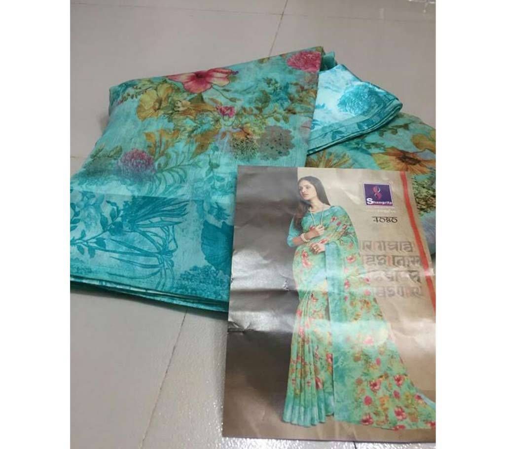 Soft Linen Saree