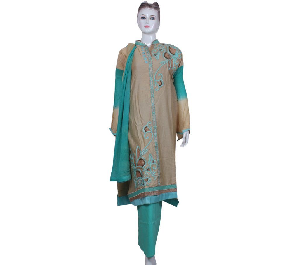 Unstitched santoon three pc