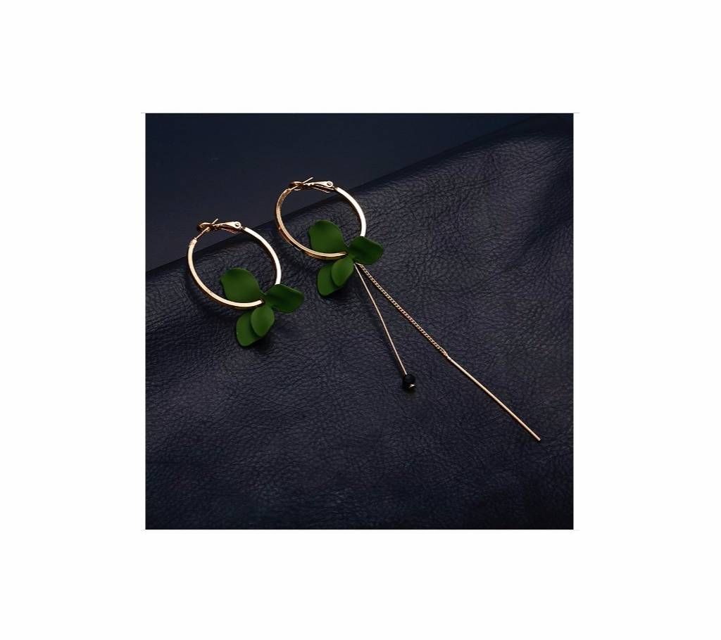 Alloy Chain Drop Earrings for Women