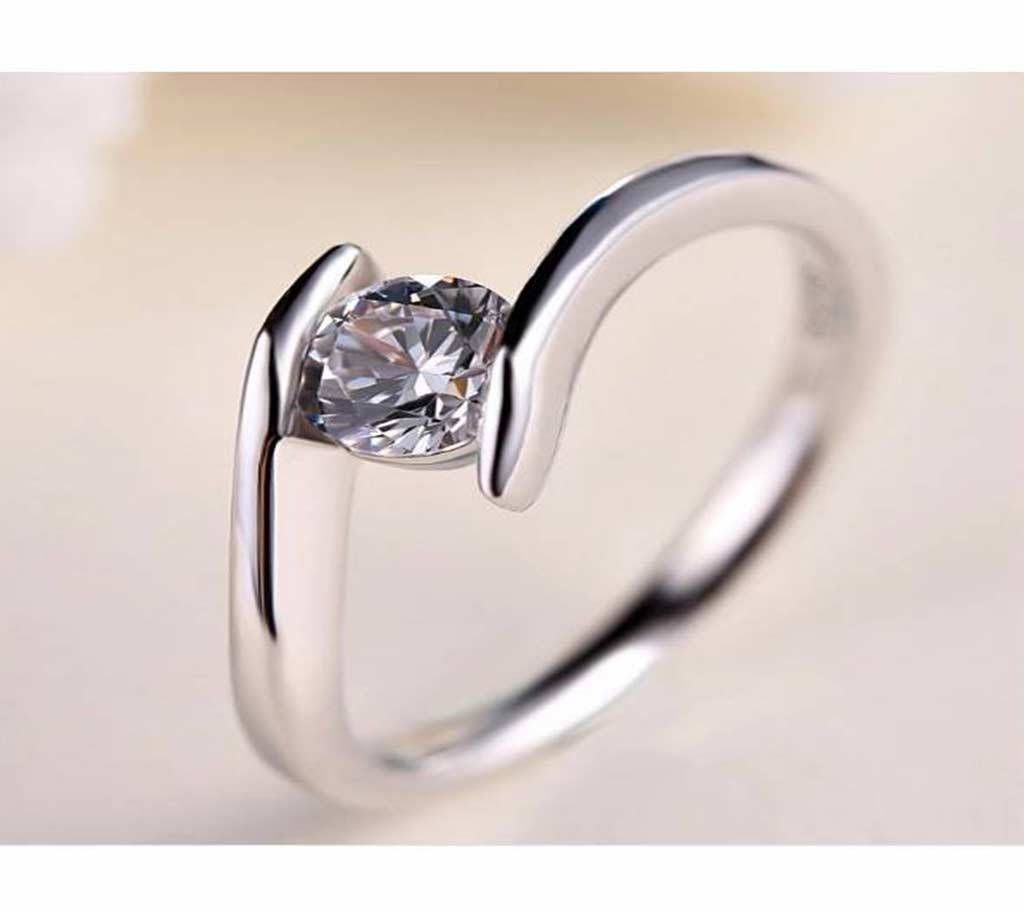 Pure silver ring(Size:6)