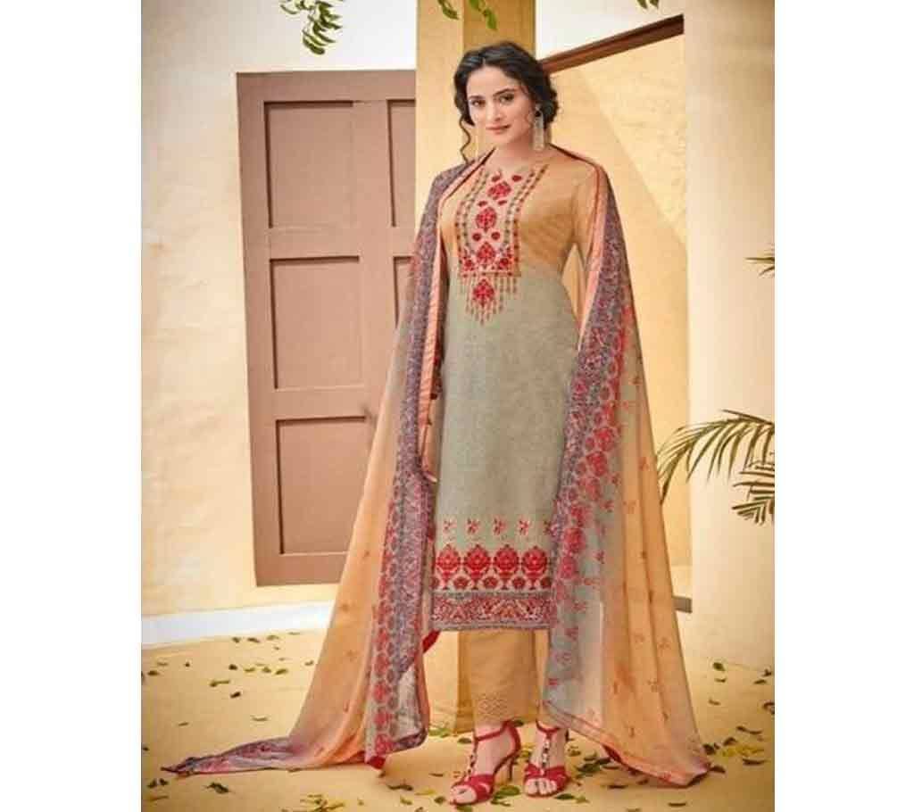 INAARA with Designer Embroidery Karachi Suits - 1109 - NON
