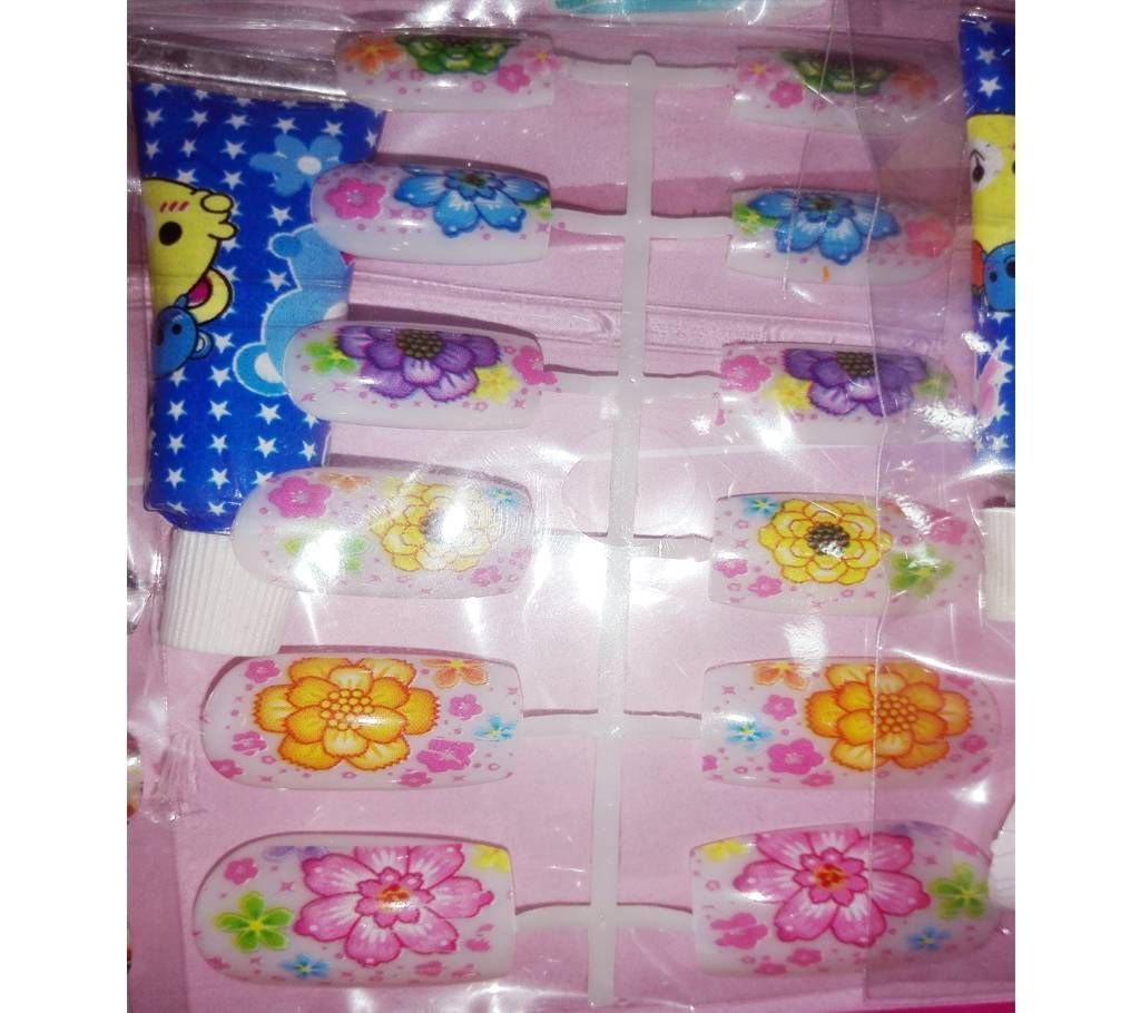 Artificial Nail Art-12 Pcs-China