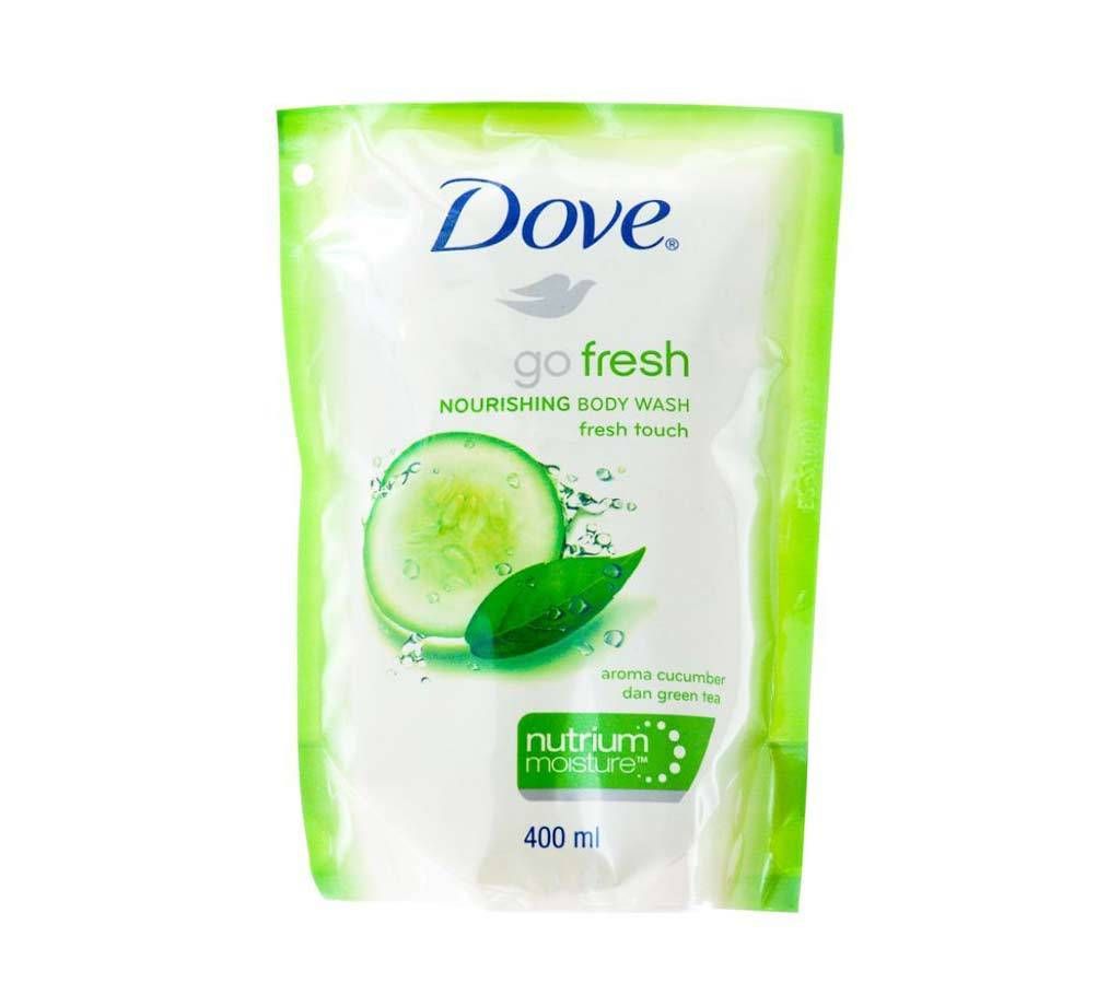 DOVE fresh touch body wash