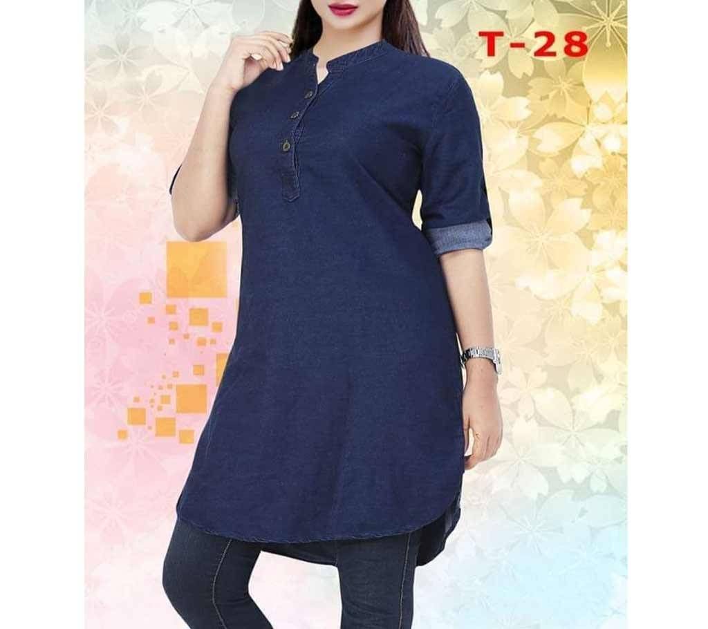 Denim Kurti For Women 