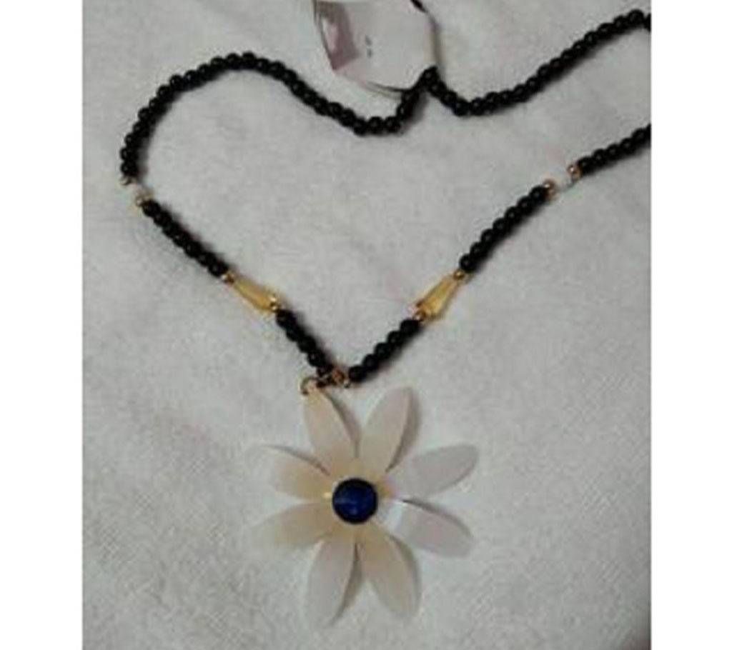 Female Crystal Flower Necklaces & Pendants Beads Chain Jewelry 