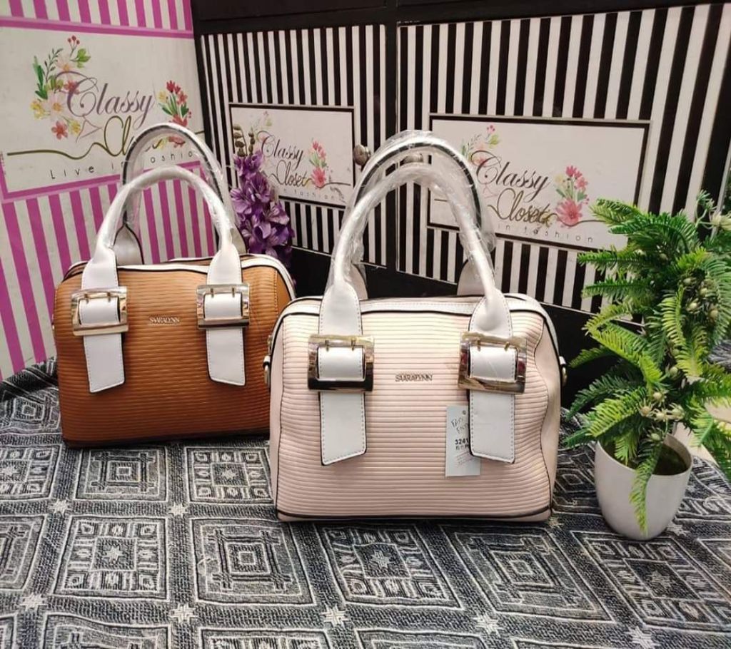 Ladies Side Bag (Light Pink).