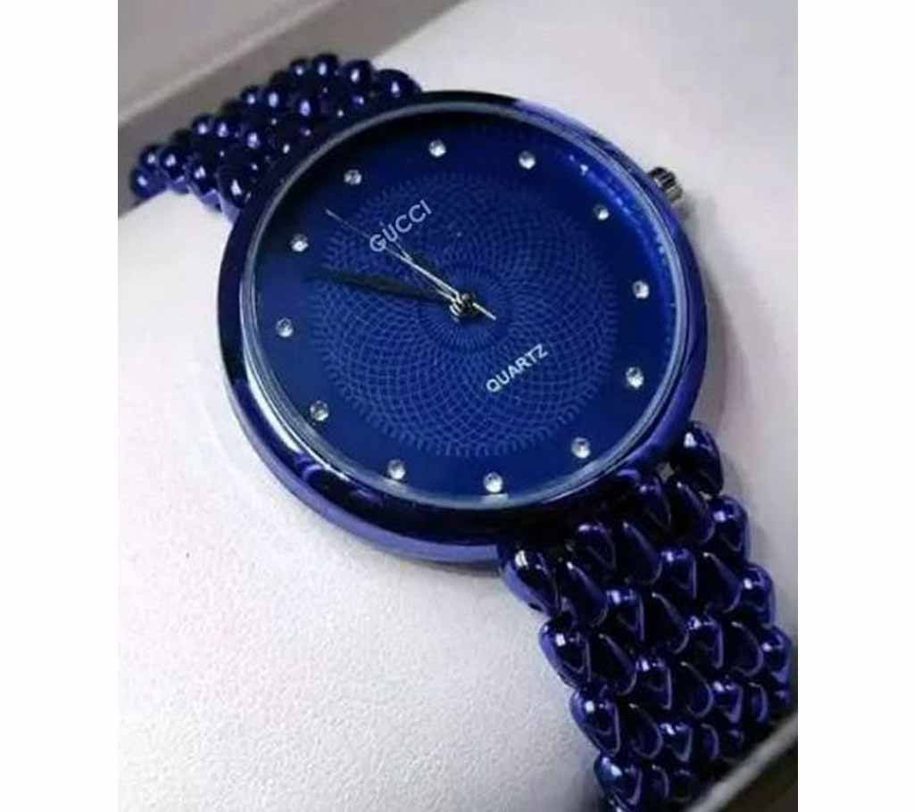 Stylish Gucci Blue Ladies Watch-Copy 