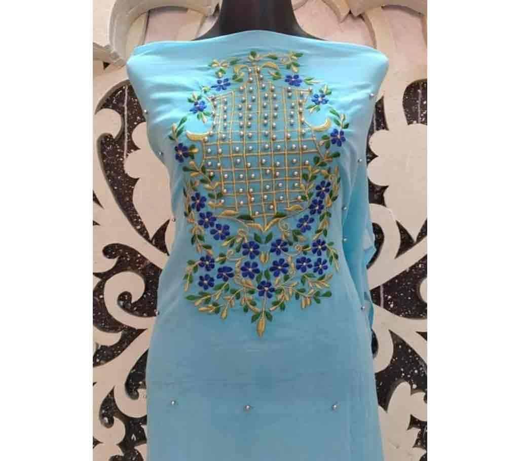 Unstitched Georgette Kameez For women 