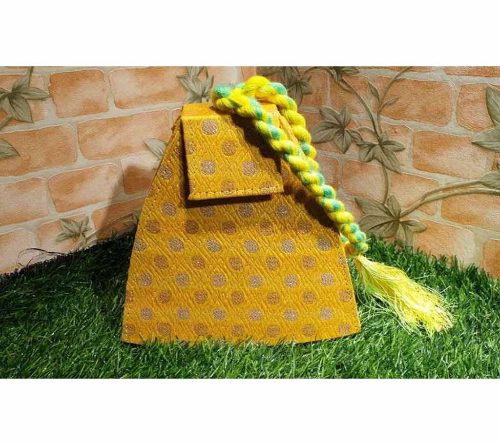 Handmade triangular shape Bag For Women