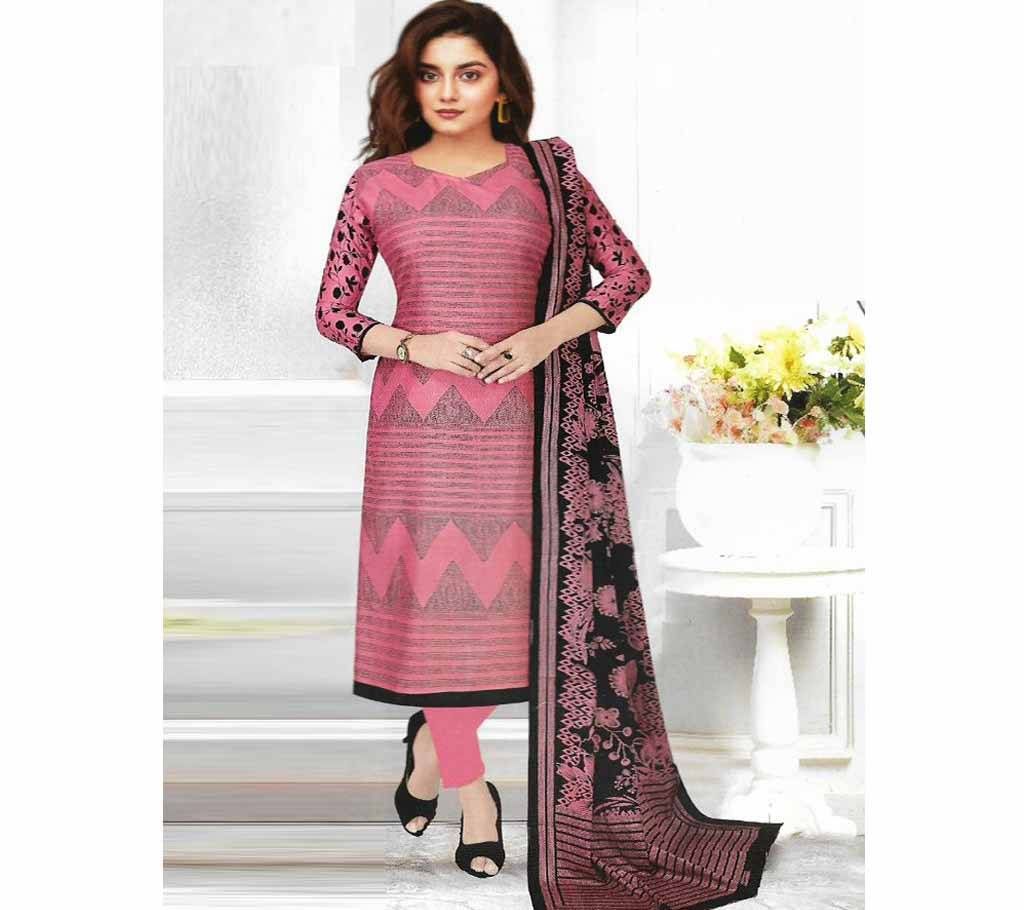 Unstiched Printed Cotton Three Piece15