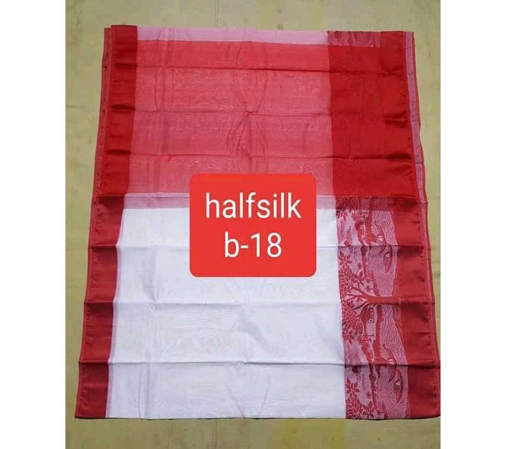 Half Silk Saree For Women b-18