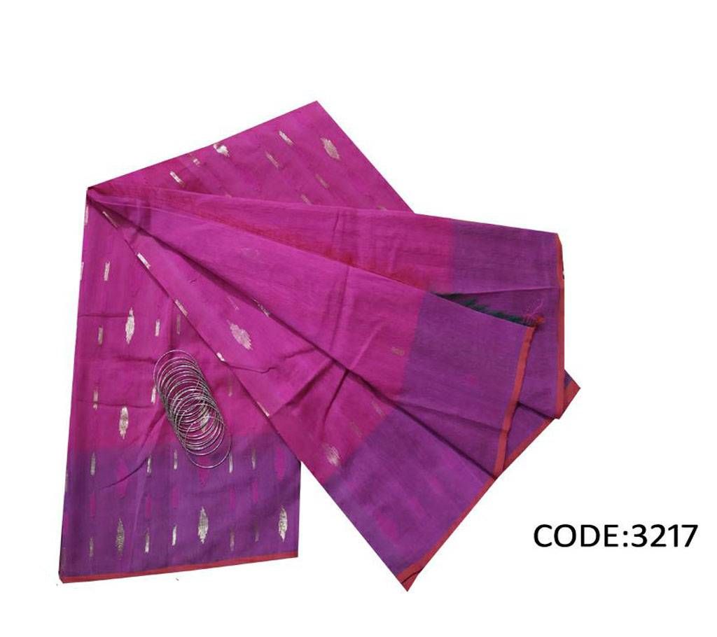 Purple Jamdani Sharee