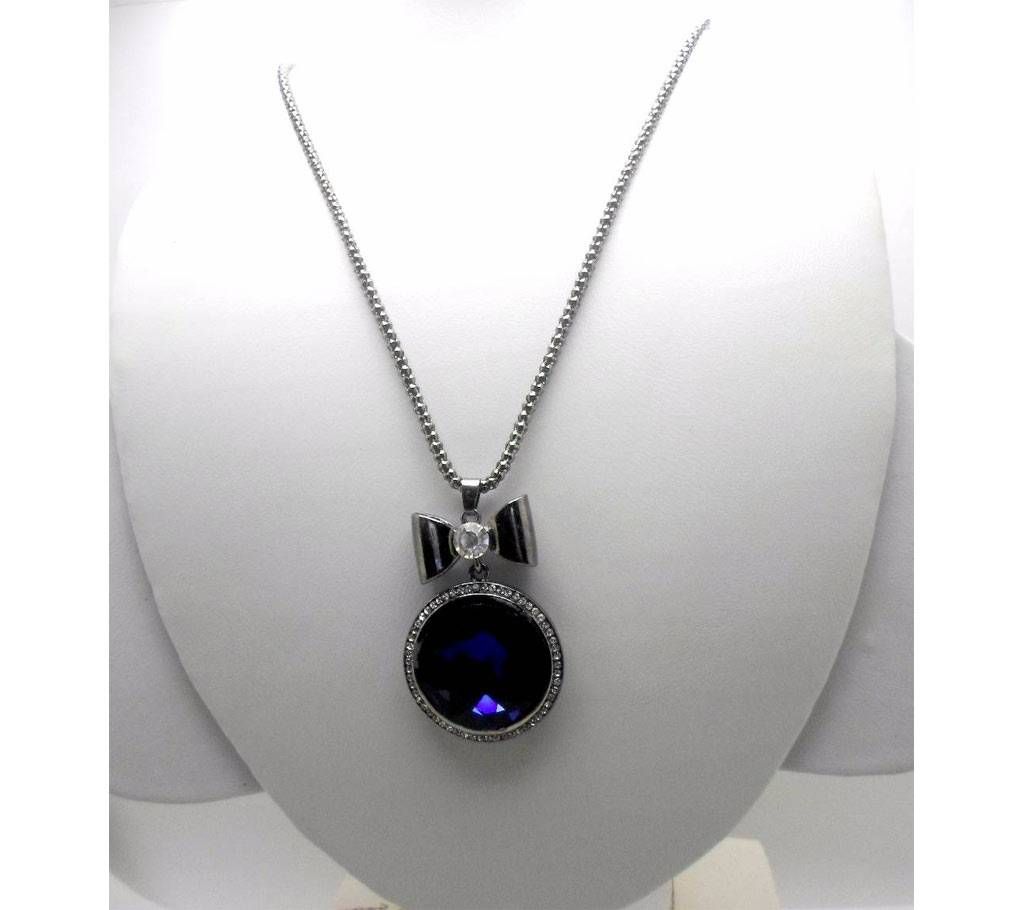 Round shaped stone setting pendant