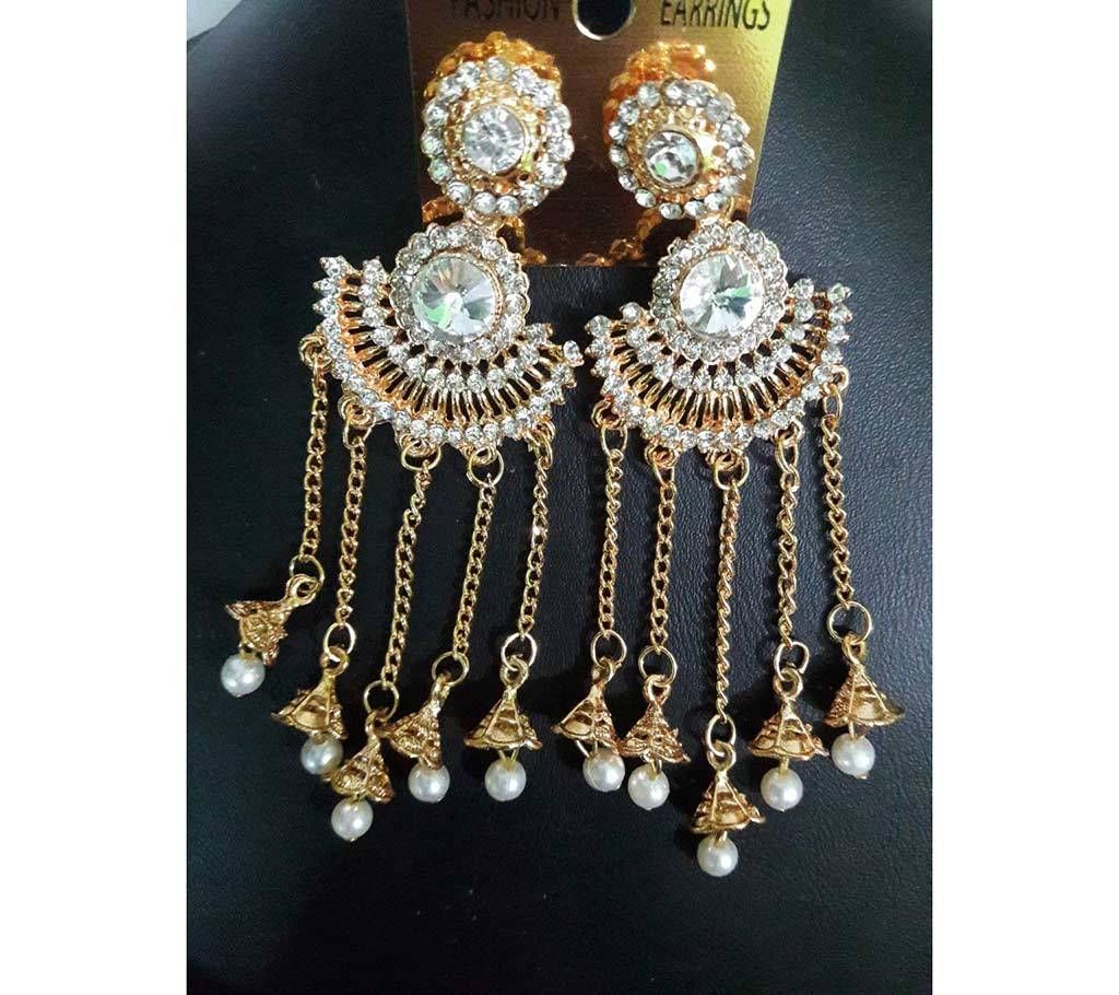 Bahubali ladies stone setting earrings
