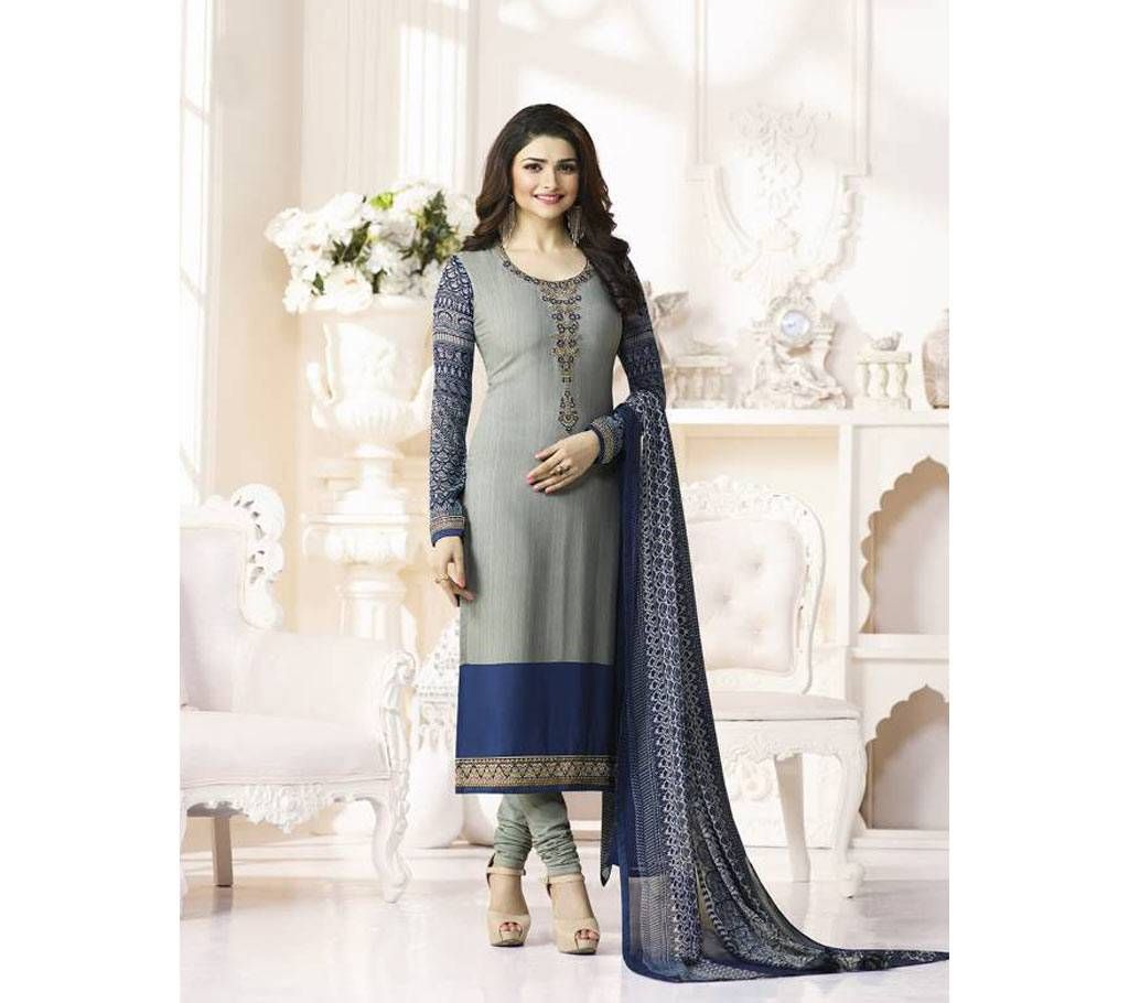 Vinay Silkina Unstitched Crepe Three pcs