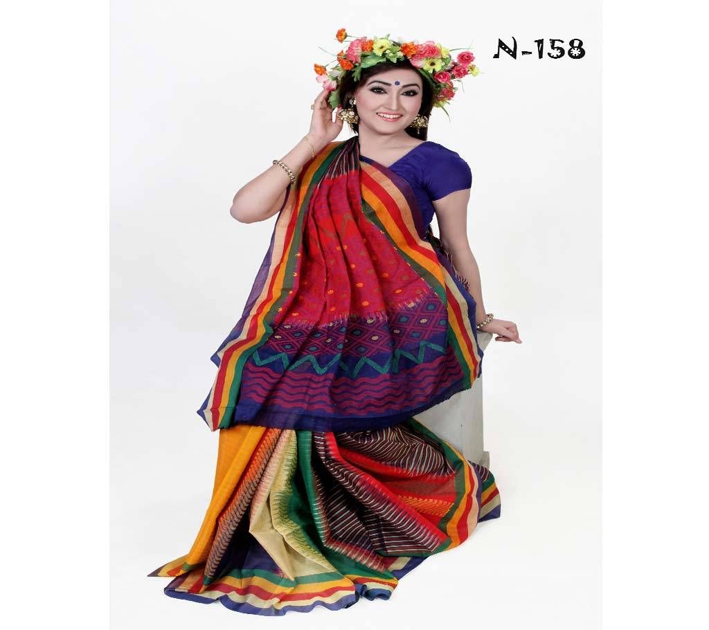 Maslai cotton Saree