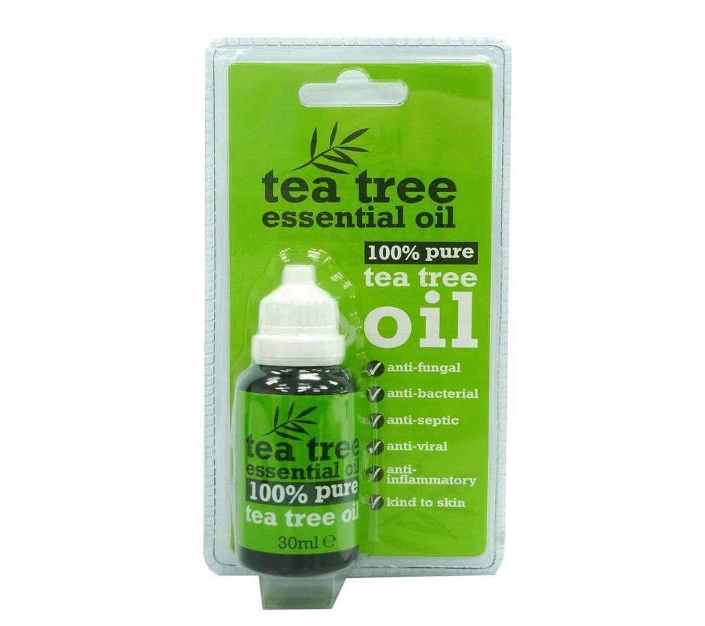 Tea Tree 100% Pure Essential Oil - 30ml UK 