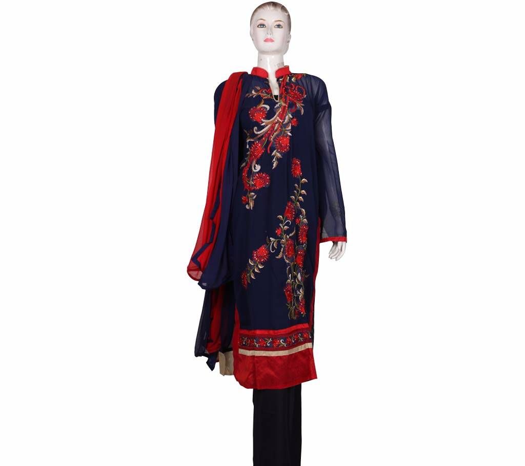 Georgette with embroidery stitched Salwar Kameez for Women