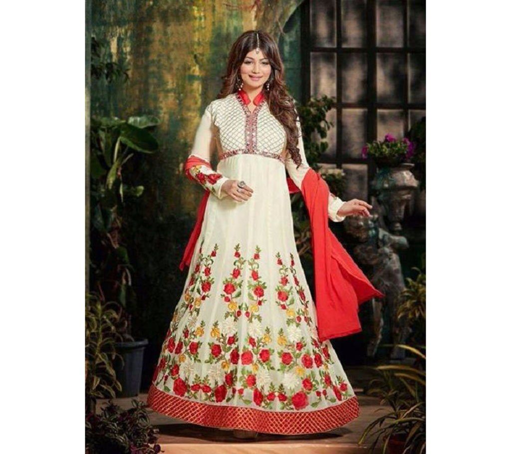 Boishakhi Semi-Stitched Georgette Dress