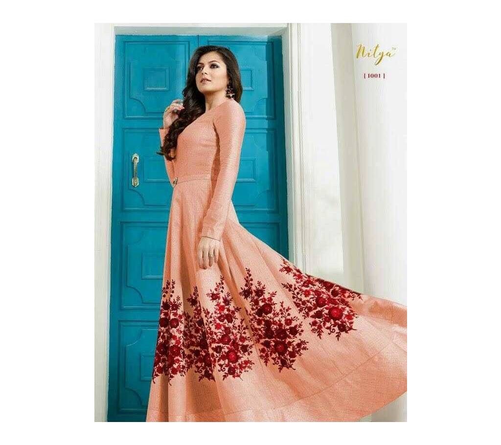 Unstitched Anarkali Three-Piece (Copy)